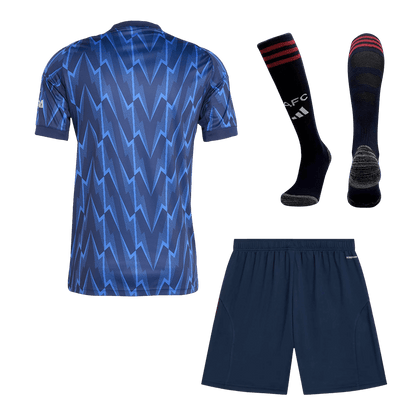 Męski Zestaw Wyjazdowa Arsenal (Koszulka + Spodenki + Skarpety) 2025/26
