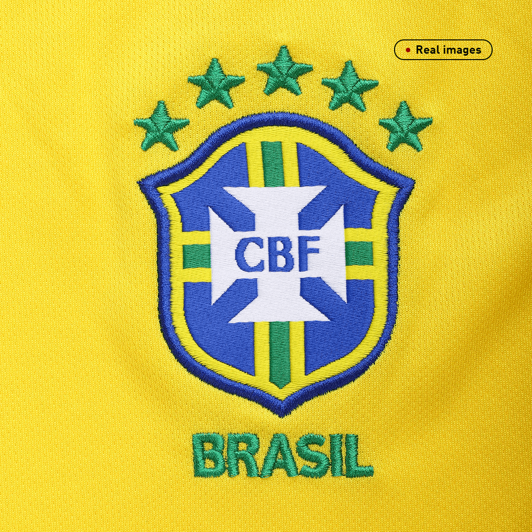 Męska Koszulka Retro Domowa Brazil 2004 - Topowe Koszulki Pilkarskie Sklep Internetowy