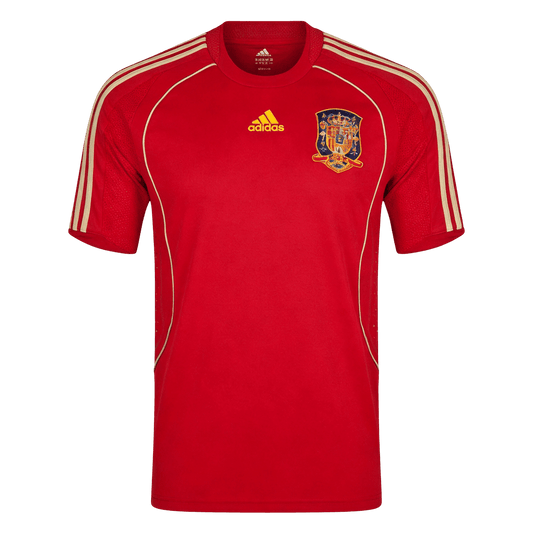 Męska Koszulka Retro Domowa Spain 2008
