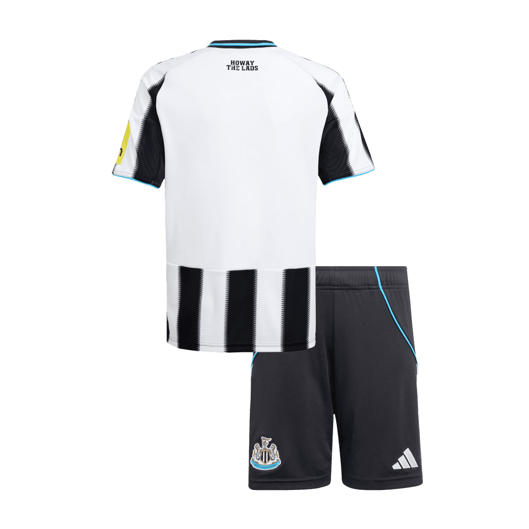 Dziecięcy Zestaw Domowa Newcastle United (Koszulka+Spodenki) 2025/26 - Topowe Koszulki Pilkarskie Sklep Internetowy