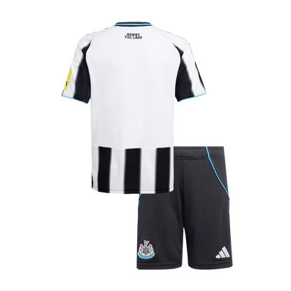 Dziecięcy Zestaw Domowa Newcastle United (Koszulka+Spodenki) 2025/26 - Topowe Koszulki Pilkarskie Sklep Internetowy