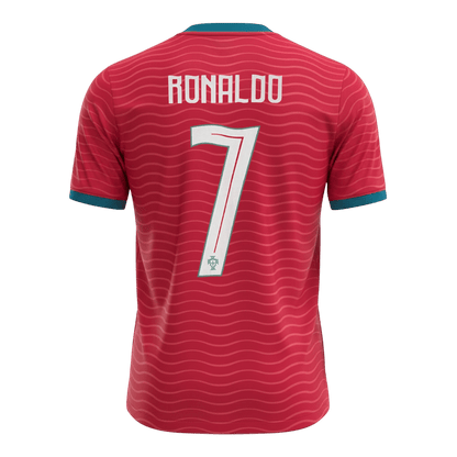 Męska Koszulka Domowa Portugal RONALDO #7 World Cup 2026