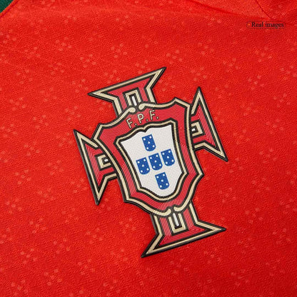 Męska Koszulka Domowa Portugalia RONALDO #7 Wersja Piłkarska 2025 - Topowe Koszulki Pilkarskie Sklep Internetowy