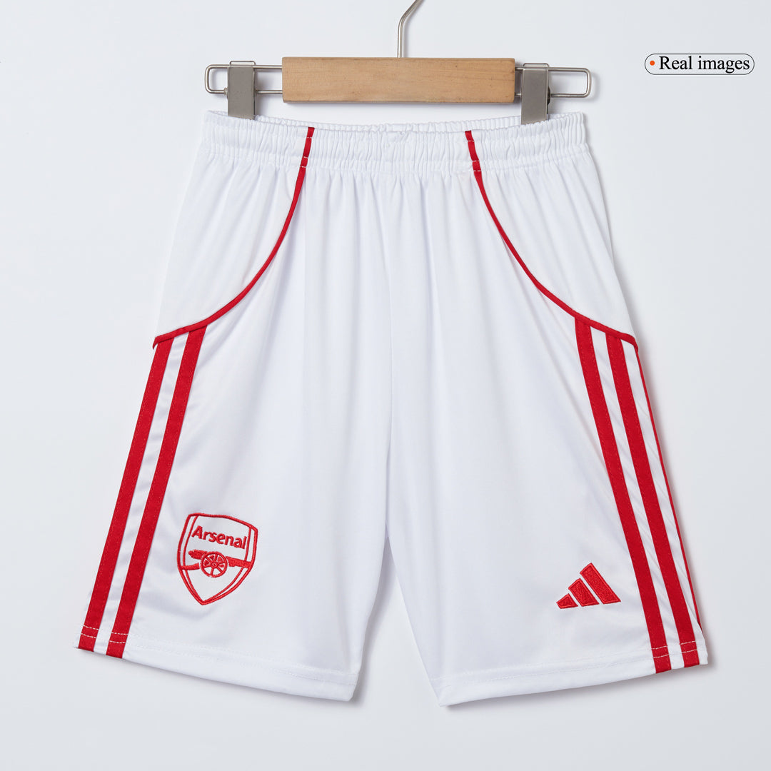 Dziecięcy Zestaw Domowa Arsenal (Koszulka + Spodenki + Skarpety) 2025/26