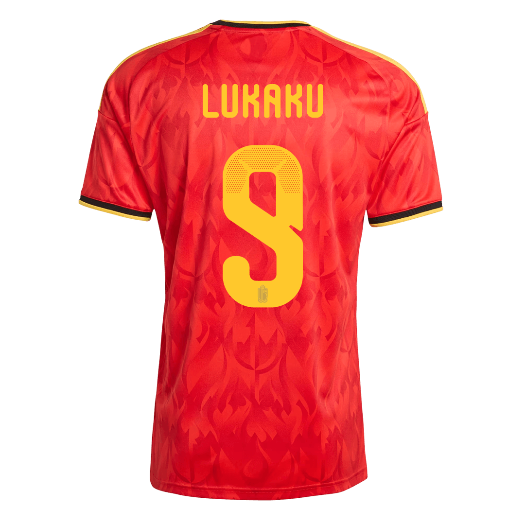 Męska koszulka Belgii domowa LUKAKU #9 - Mundial 2026