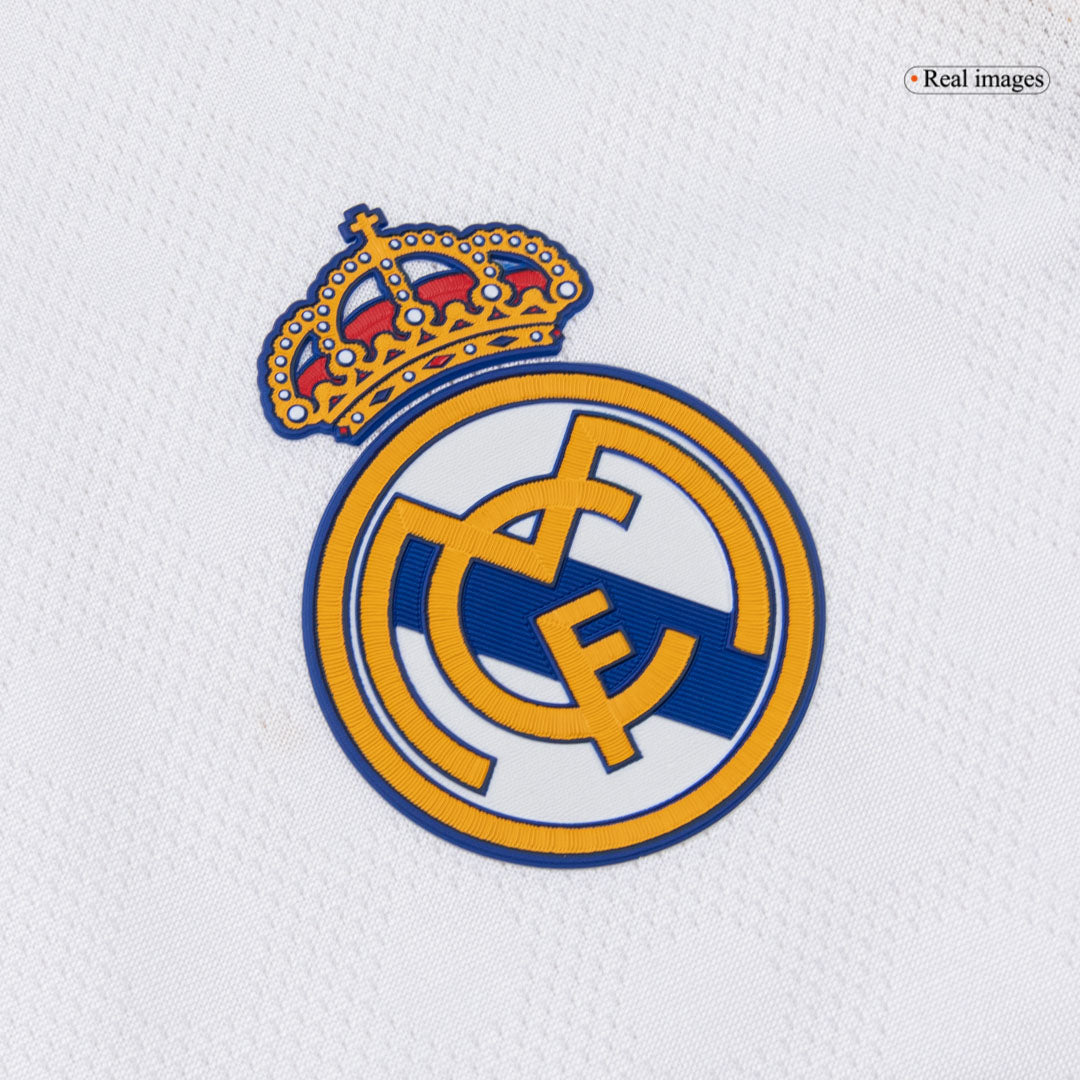 Męska Koszulka Domowa Real Madrid ARDA GÜLER #15 Wersja Piłkarska 2025/26 - Slim Fit [PREMIUM]