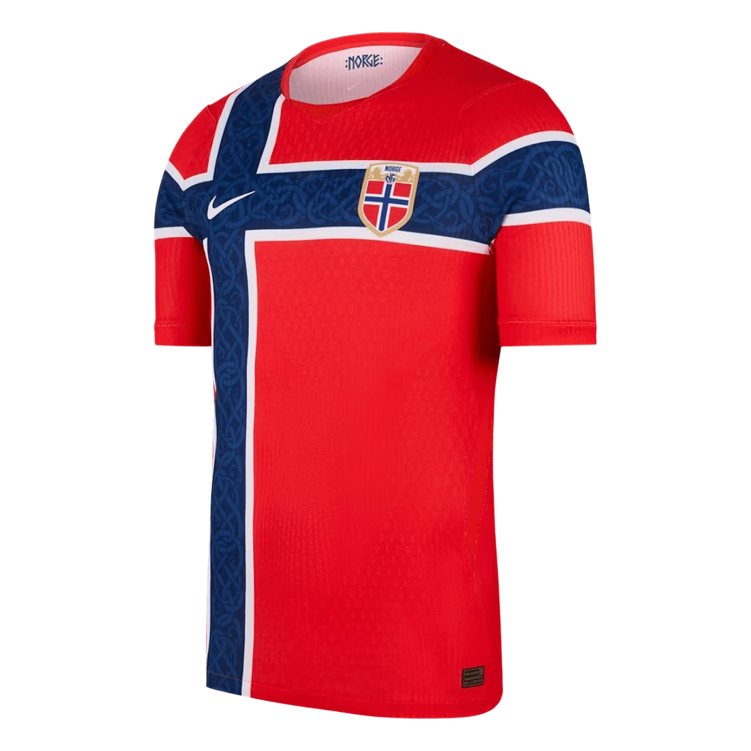 Męska koszulka Norwegii domowa wersja zawodnicza – Mundial 2026