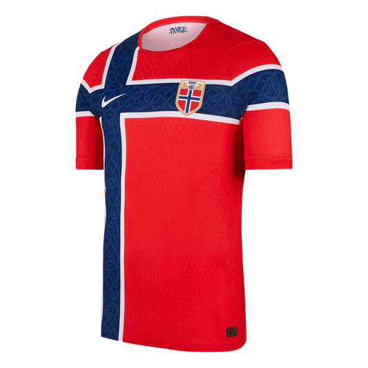 Męska koszulka Norwegii domowa wersja zawodnicza – Mundial 2026