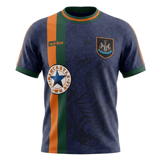 Męska Koszulka Retro Wyjazdowa Newcastle United 1997/98