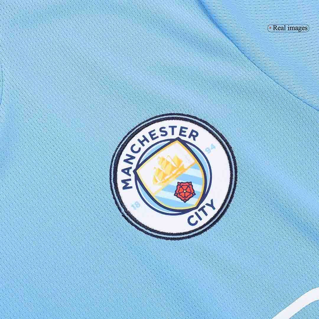 DE BRUYNE #17 Manchester City Home Koszulka piłkarska 2024/25 - UCL - Topowe Koszulki Pilkarskie Sklep Internetowy