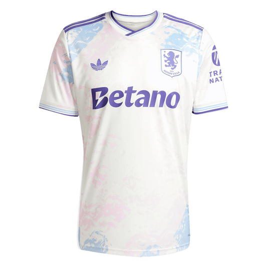 Męska Koszulka Trzecia Wyjazdowa Aston Villa 2025/26