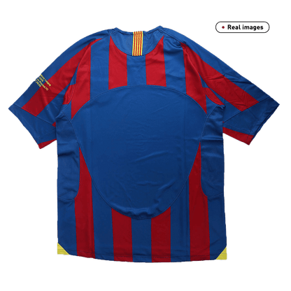 Koszulka Retro Domowa Barcelona 2005/06 - UCL - Topowe Koszulki Pilkarskie Sklep Internetowy