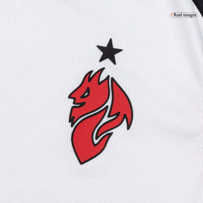 Dziecięcy Zestaw Wyjazdowa AC Milan (Koszulka + Spodenki + Skarpety) 2025/26
