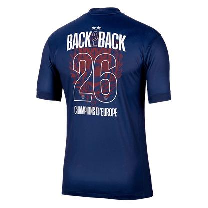 Męska koszulka PSG domowa Champions of Europe #26 2025/26 [PREMIUM]