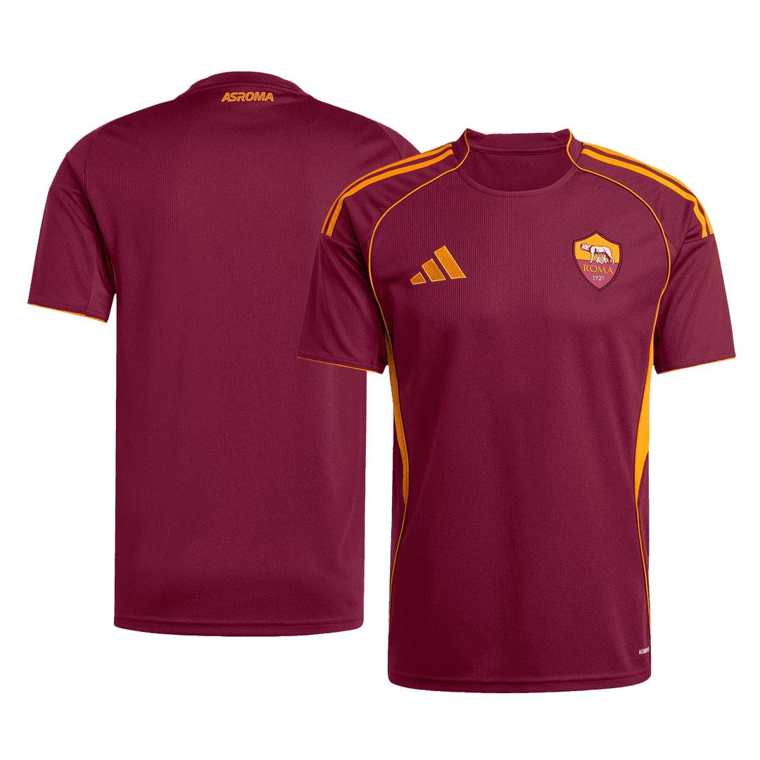Męska Koszulka Domowa AS Roma 2025/26 - Topowe Koszulki Pilkarskie Sklep Internetowy