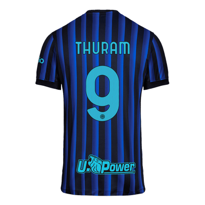 Męska Koszulka Domowa Inter Milan THURAM #9 2025/26 - Topowe Koszulki Pilkarskie Sklep Internetowy