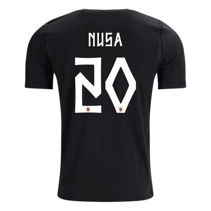 Męska koszulka Norwegii wyjazdowa NUSA #20 – Mundial 2026