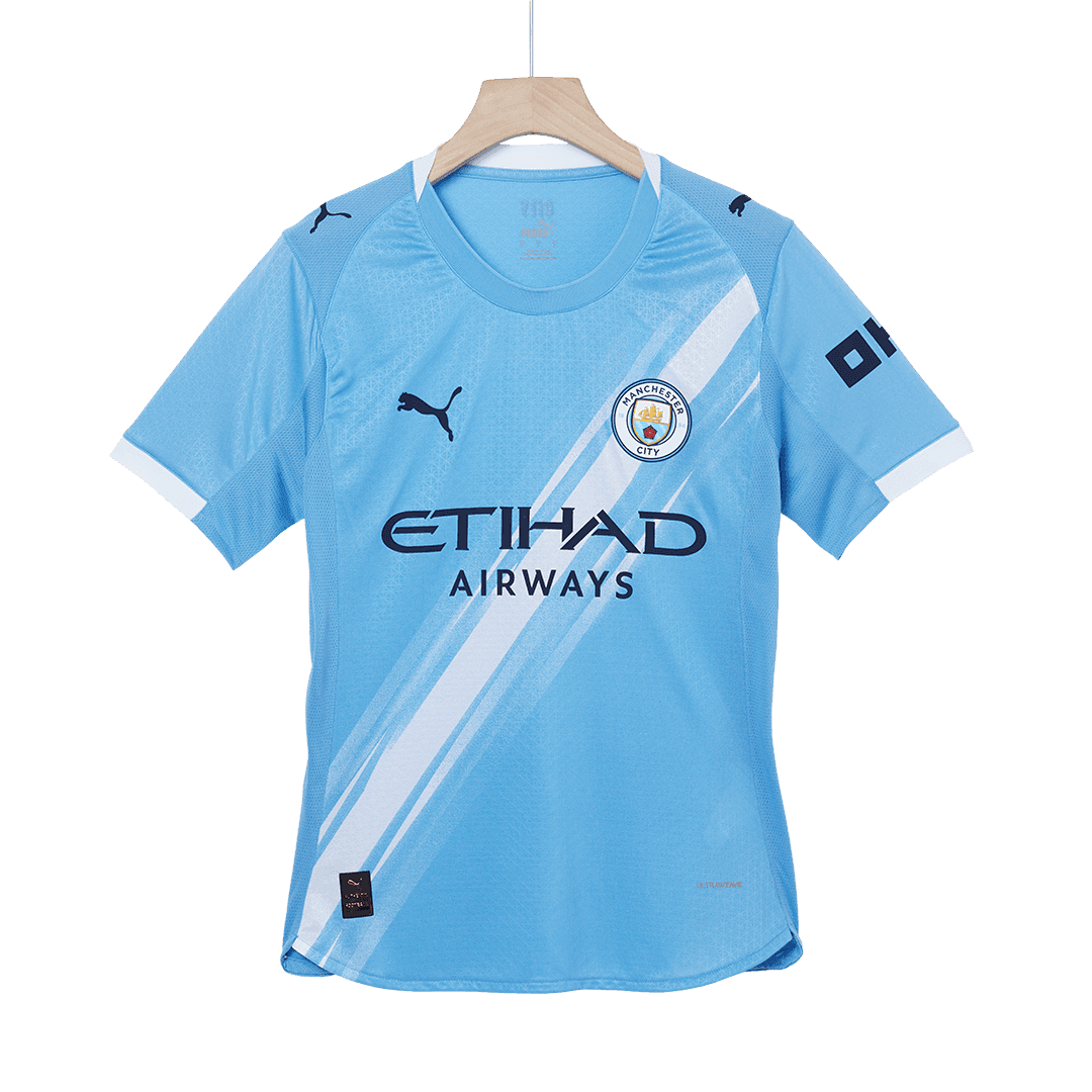 Męska Koszulka Domowa Manchester City RODRIGO #16 Wersja Piłkarska 2025/26 - Club World Cup - Slim Fit - Topowe Koszulki Pilkarskie Sklep Internetowy