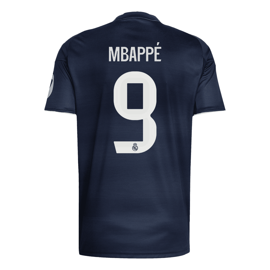 Męska Koszulka Wyjazdowa Real Madryt MBAPPÉ #9 2025/26 - Topowe Koszulki Pilkarskie Sklep Internetowy
