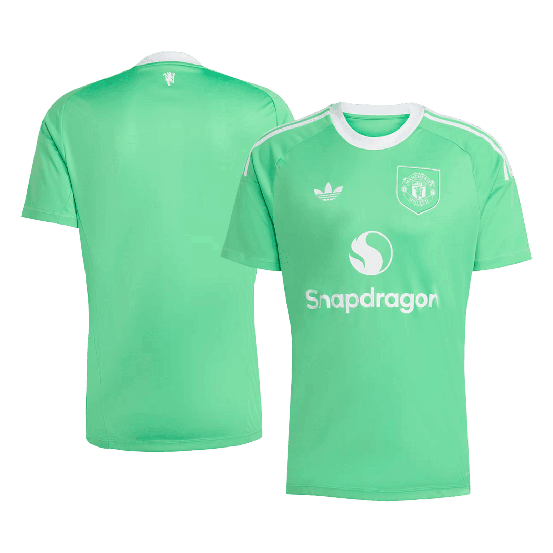 Męska Koszulka Bramkarska Manchester United 2025/26 - Topowe Koszulki Pilkarskie Sklep Internetowy