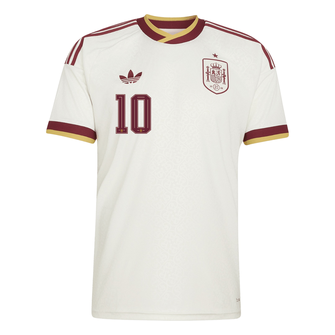 Męska koszulka Hiszpanii wyjazdowa OLMO #10 - Mundial 2026