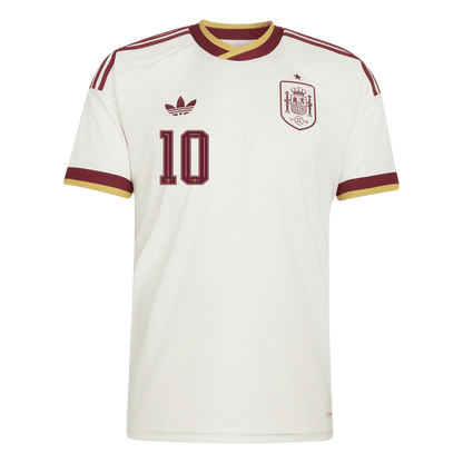 Męska koszulka Hiszpanii wyjazdowa OLMO #10 - Mundial 2026