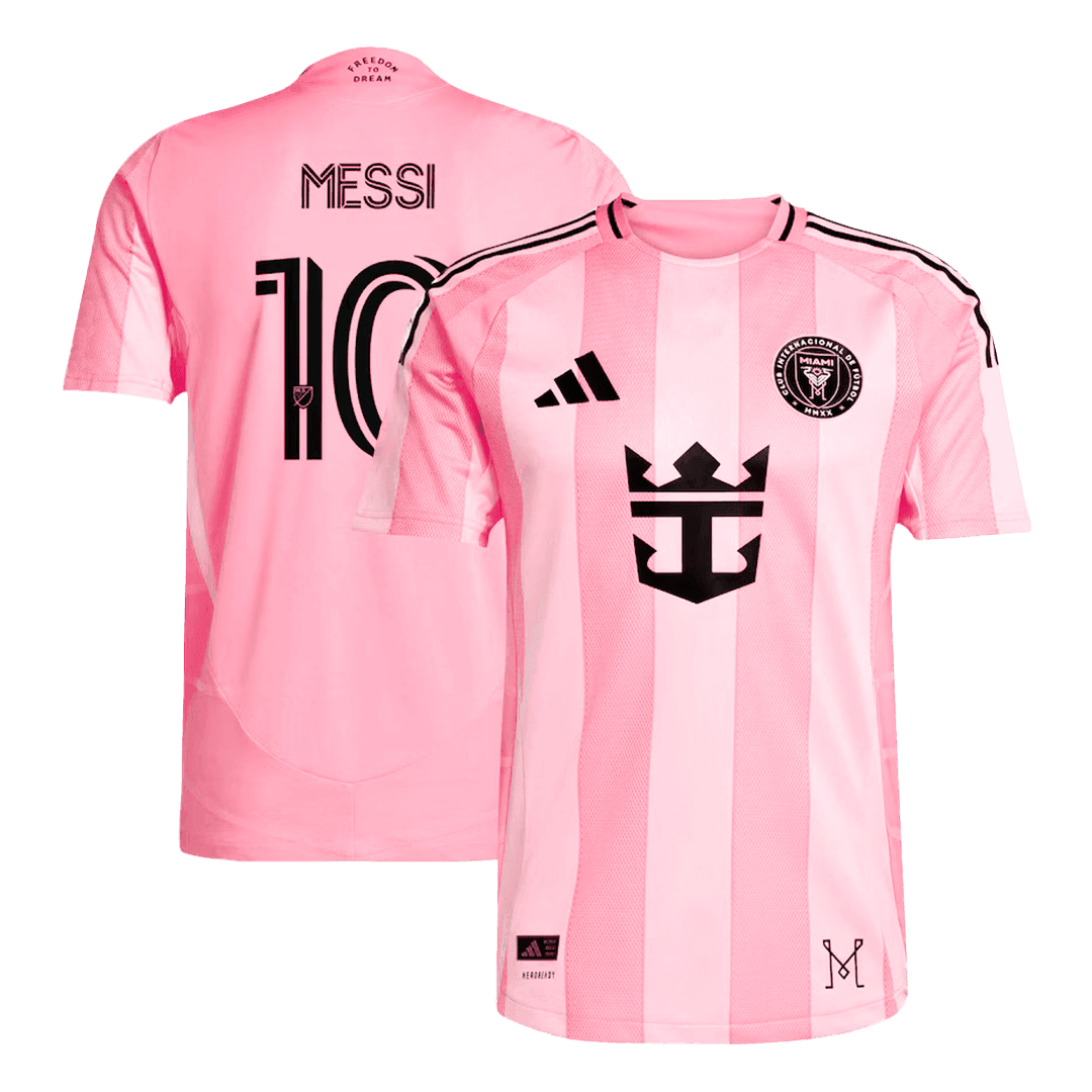 Męska Koszulka Piłkarska MESSI #10 Wersja Zawodnika Inter Miami CF Domowa 2025 - Slim Fit - Topowe Koszulki Pilkarskie Sklep Internetowy