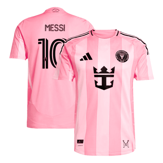 Męska Koszulka Piłkarska MESSI #10 Wersja Zawodnika Inter Miami CF Domowa 2025 - Slim Fit - Topowe Koszulki Pilkarskie Sklep Internetowy