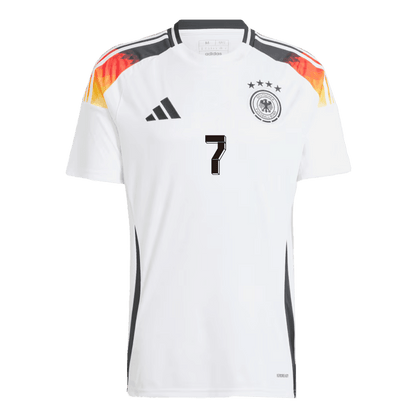 Męska koszulka piłkarska HAVERTZ #7 Germany Euro Home 2024 - Topowe Koszulki Pilkarskie Sklep Internetowy