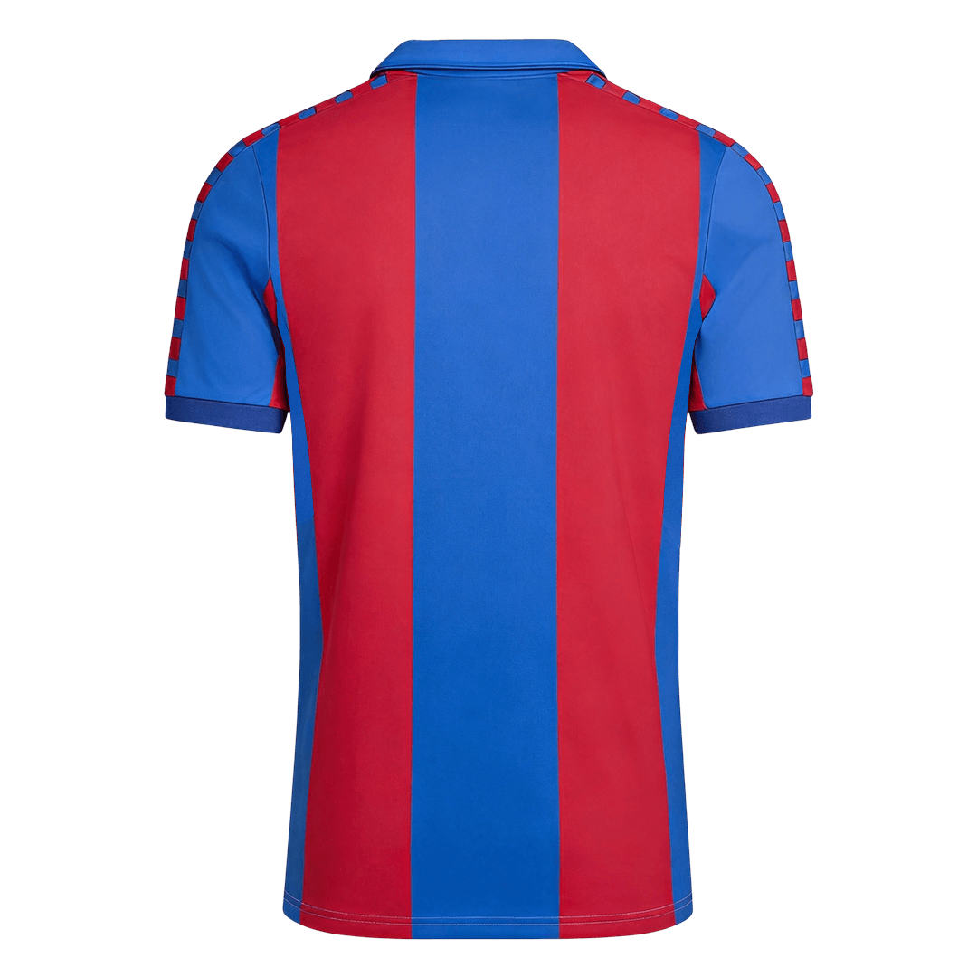 Męska Koszulka Retro Domowa Barcelona 1980/82