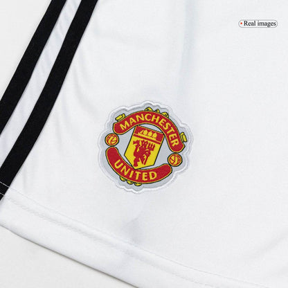 Męskie Spodenki Domowe Manchester United 25/26 - Topowe Koszulki Pilkarskie Sklep Internetowy