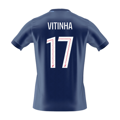 Męska Koszulka Domowa PSG VITINHA #17 2025/26 [PREMIUM]