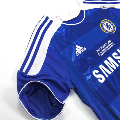 Męska Koszulka Retro Domowa Chelsea 2011/12 - UCL - Topowe Koszulki Pilkarskie Sklep Internetowy