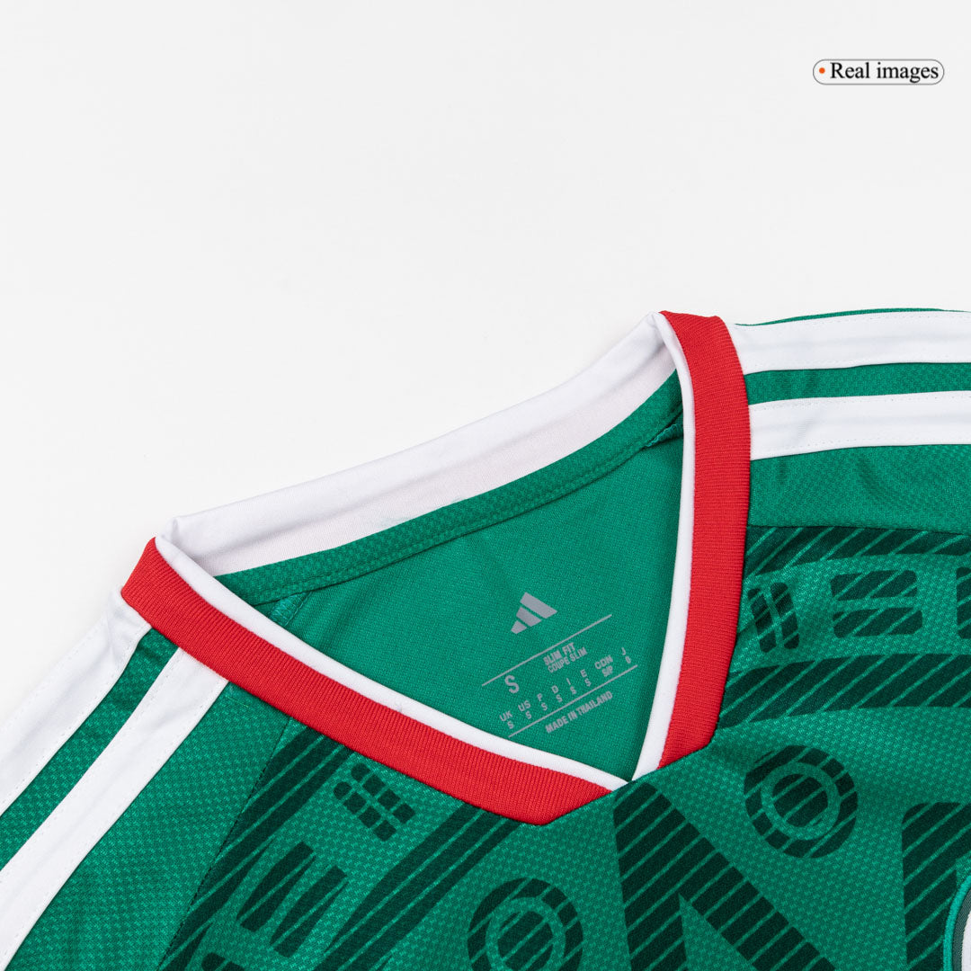 Męska Koszulka Domowa Mexico Raúl #9 World Cup 2026
