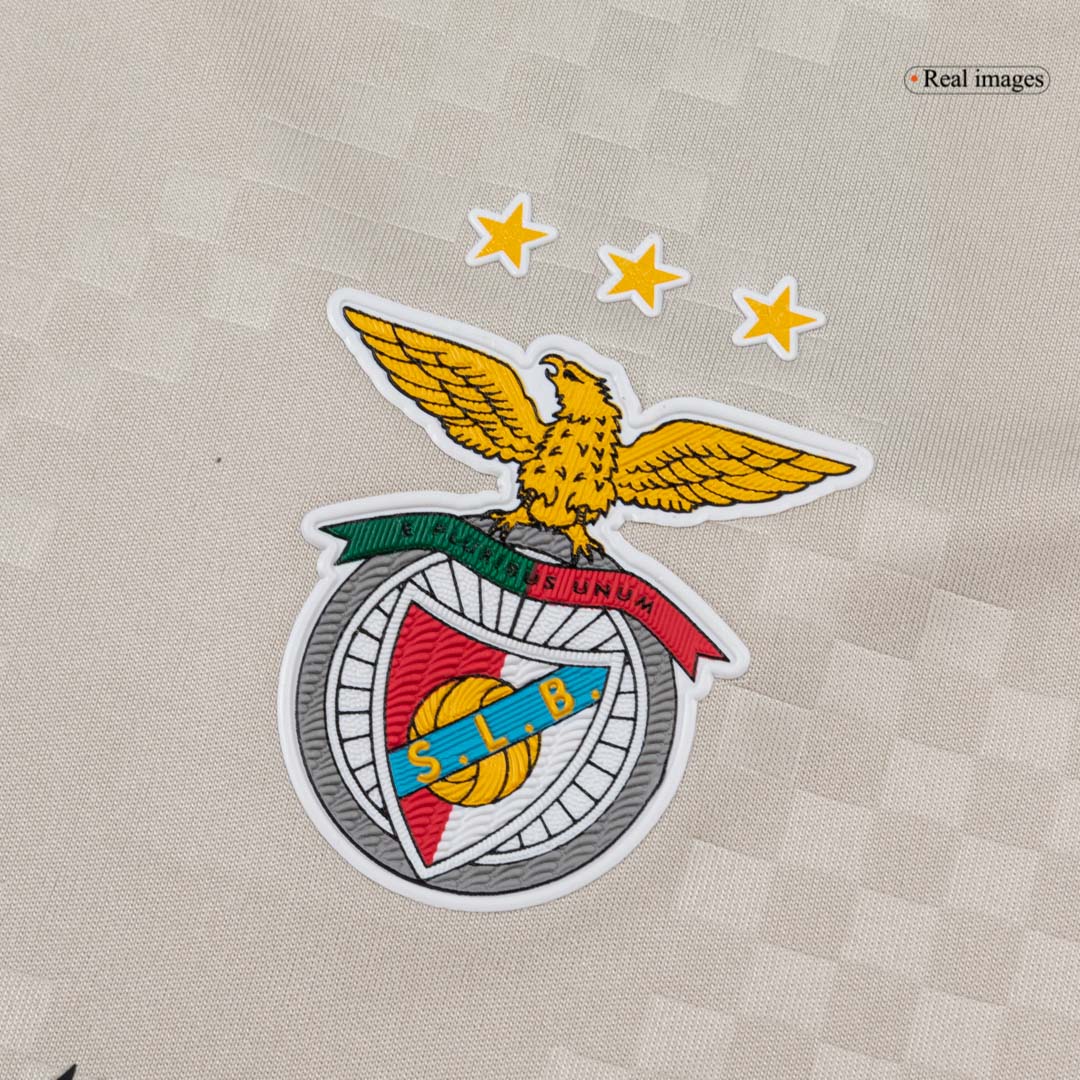 Dziecięcy Zestaw Wyjazdowa Benfica (Koszulka+Spodenki) 2025/26