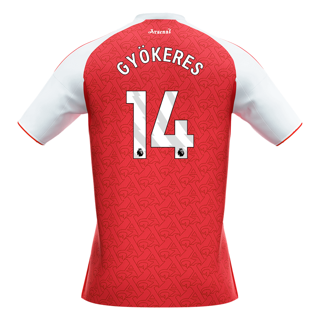 Męska Koszulka Domowa Arsenal GYÖKERES #14 2025/26 [PREMIUM]