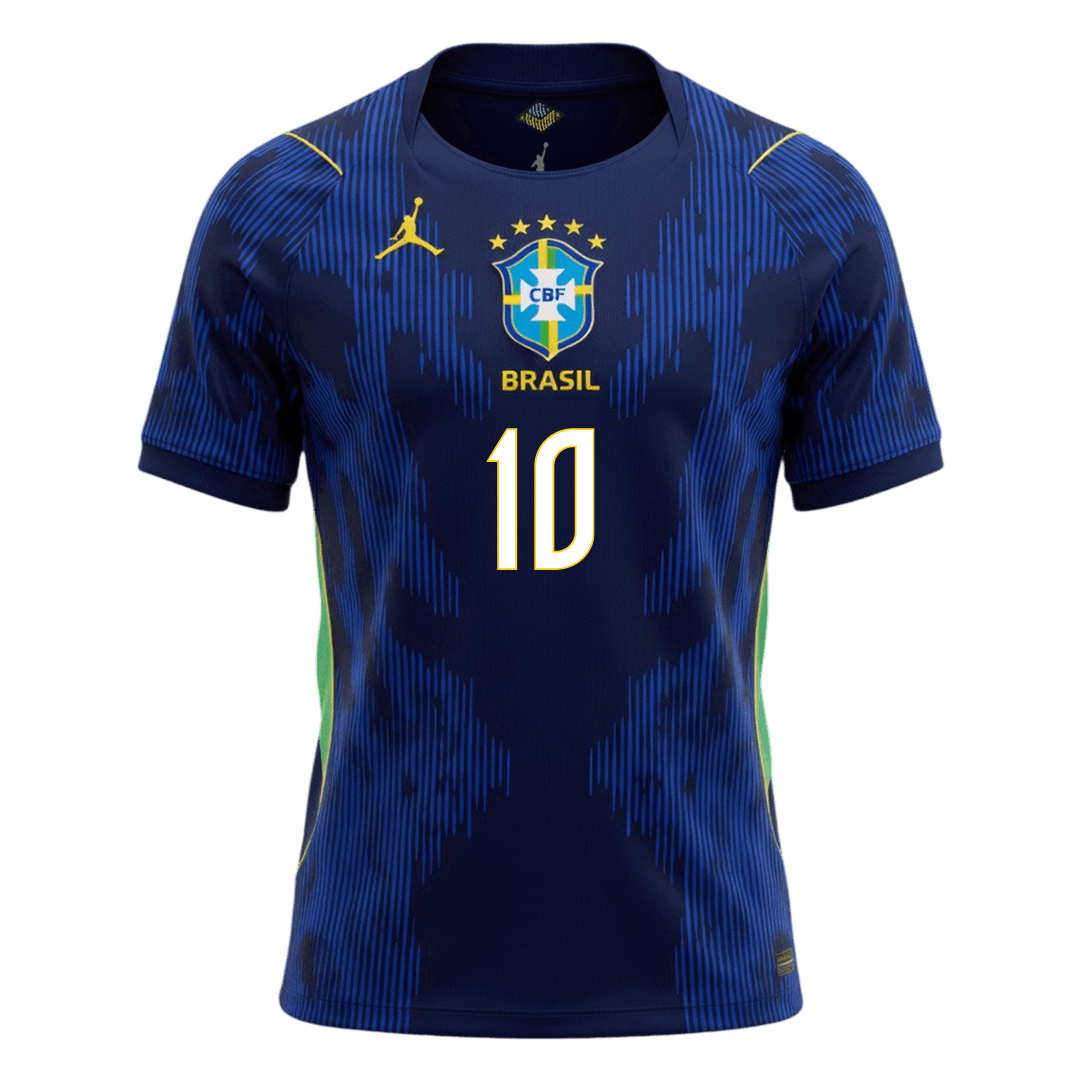 Męska koszulka Brazylii wyjazdowa NEYMAR JR. #10 - Mundial 2026