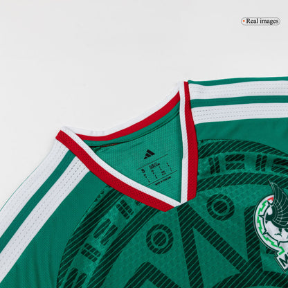Męska Koszulka Domowa Mexico Raúl #9 Wersja Piłkarska World Cup 2026 - Slim Fit