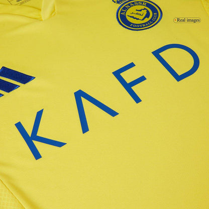 Koszulka domowa Al Nassr dla mężczyzn 2024/25-Ograniczona oferta - Topowe Koszulki Pilkarskie Sklep Internetowy