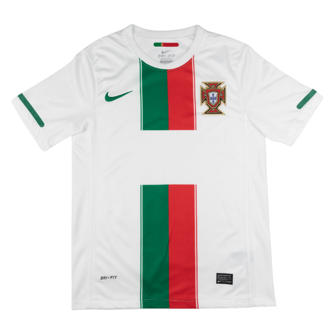 Męska Koszulka Retro Wyjazdowa Portugal 2010