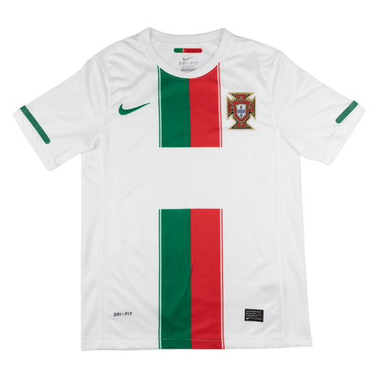 Męska Koszulka Retro Wyjazdowa Portugal 2010