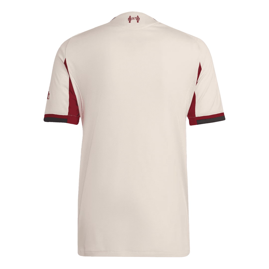 Męska Koszulka Wyjazdowa Liverpool Wersja Piłkarska 25/26 - Slim Fit - Topowe Koszulki Pilkarskie Sklep Internetowy