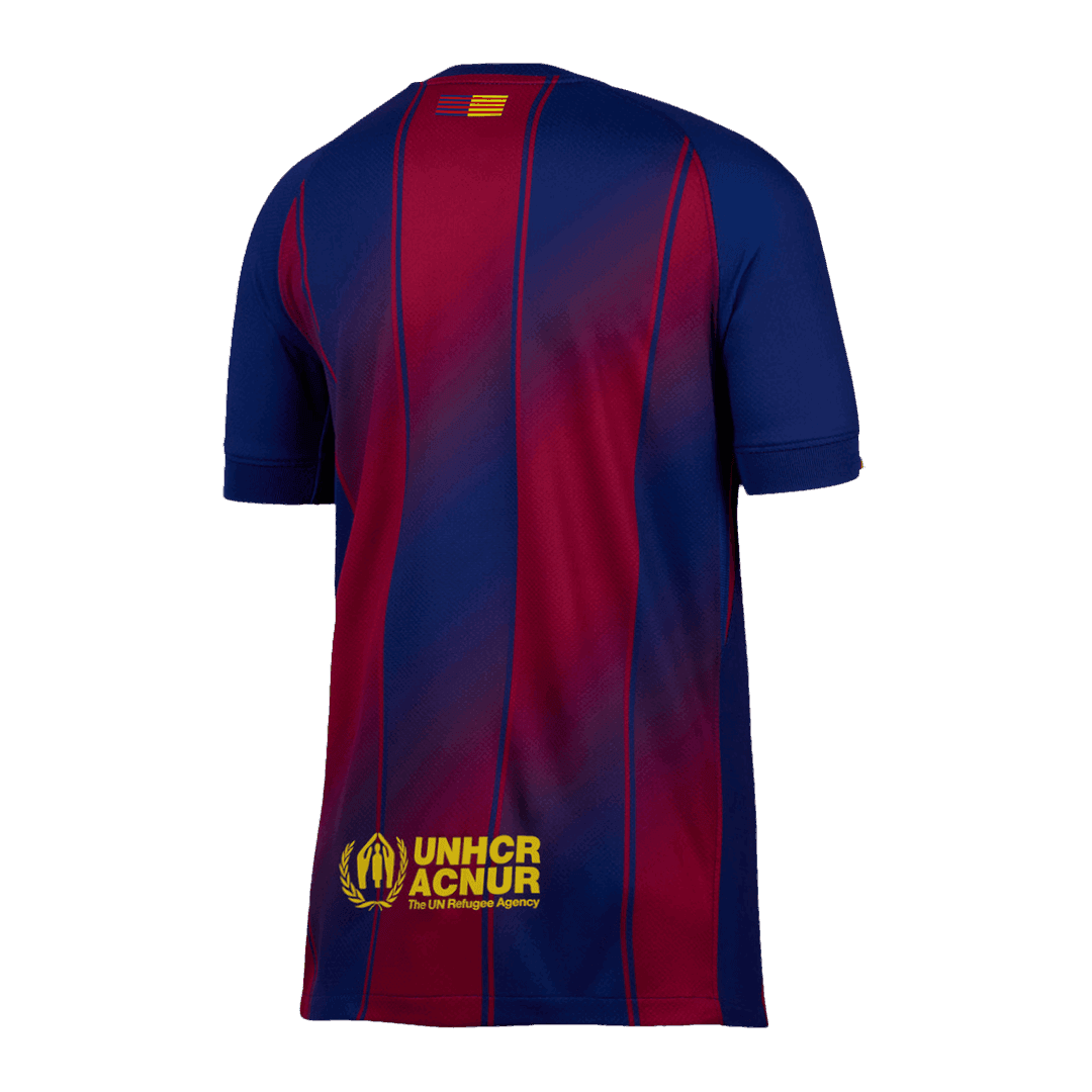 Męska Koszulka Domowa Barcelona 2025/26 - Topowe Koszulki Pilkarskie Sklep Internetowy