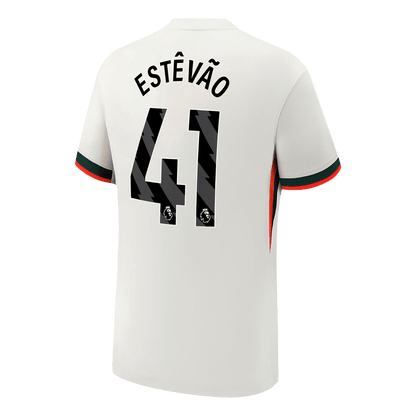 Męska Koszulka Wyjazdowa Chelsea ESTÊVÃO #41 2025/26 - Topowe Koszulki Pilkarskie Sklep Internetowy