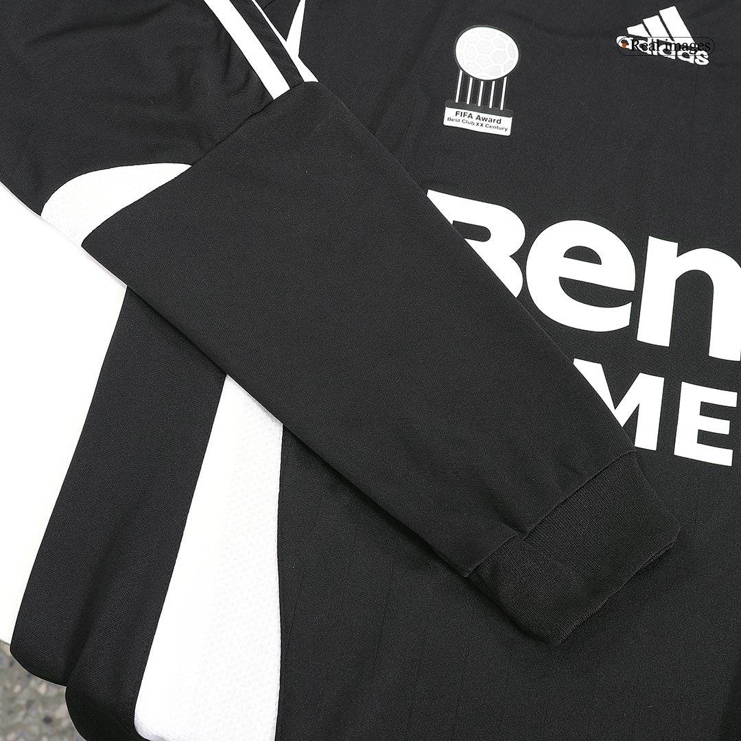 Męska Koszulka Retro Wyjazdowa Real Madrid BECKHAM #23 2006/07 z Długim Rękawem - Topowe Koszulki Pilkarskie Sklep Internetowy