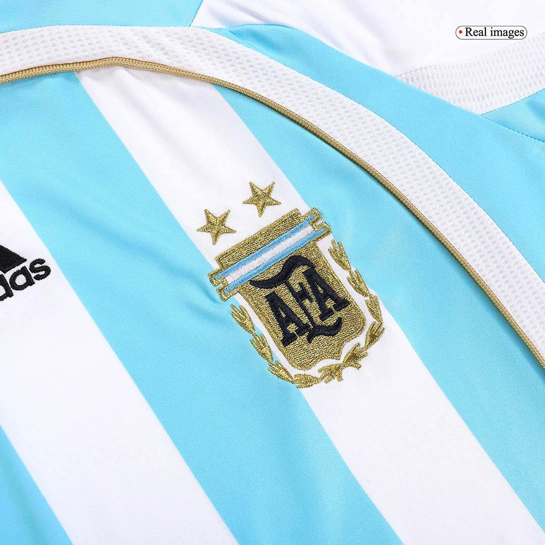 Męska Koszulka Retro Domowa Argentina MESSI #19 2006 - Topowe Koszulki Pilkarskie Sklep Internetowy