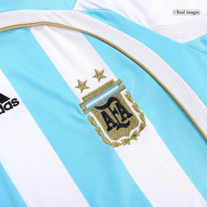 Męska Koszulka Retro Domowa Argentina MESSI #19 2006 - Topowe Koszulki Pilkarskie Sklep Internetowy