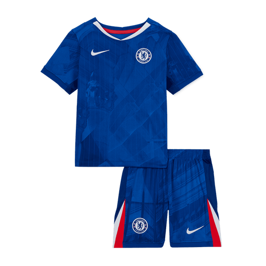 Dziecięcy Zestaw Domowy Chelsea (Koszulka+Spodenki) 2025/26 - Topowe Koszulki Pilkarskie Sklep Internetowy