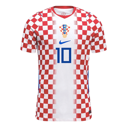 Męska koszulka Chorwacji domowa MODRIĆ #10 wersja zawodnicza - Mundial 2026
