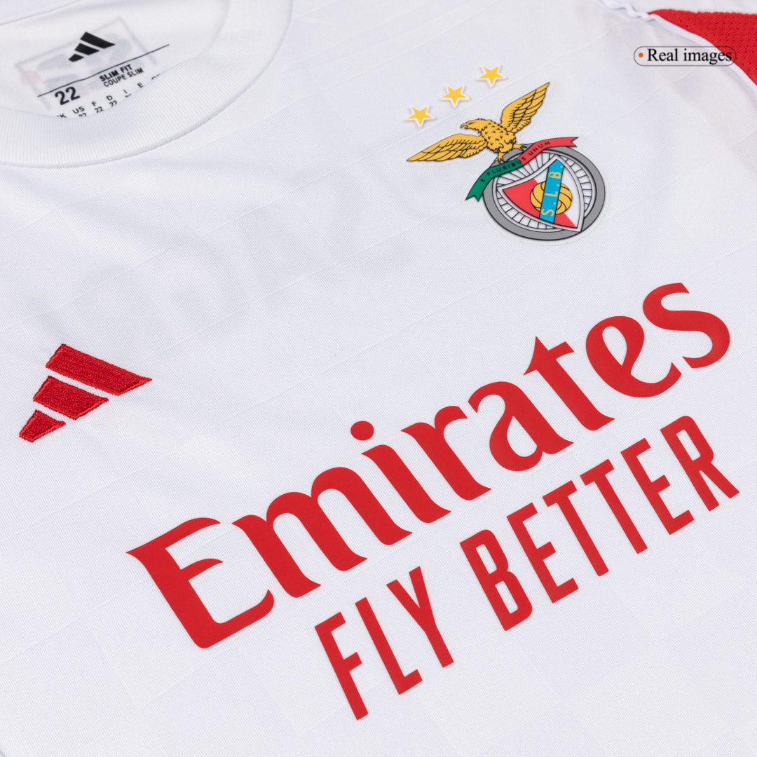 Dziecięcy Zestaw Trzecia Wyjazdowa Benfica (Koszulka+Spodenki) 2025/26
